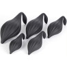 DarkSil Plug Silicone Bulby XXL 22 x 10cm Noir